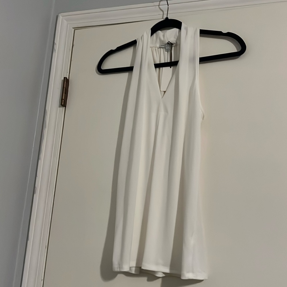 white tank top with tags never worn